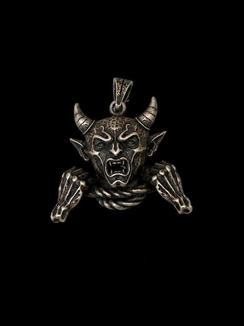 Antiquated Demon Pendant