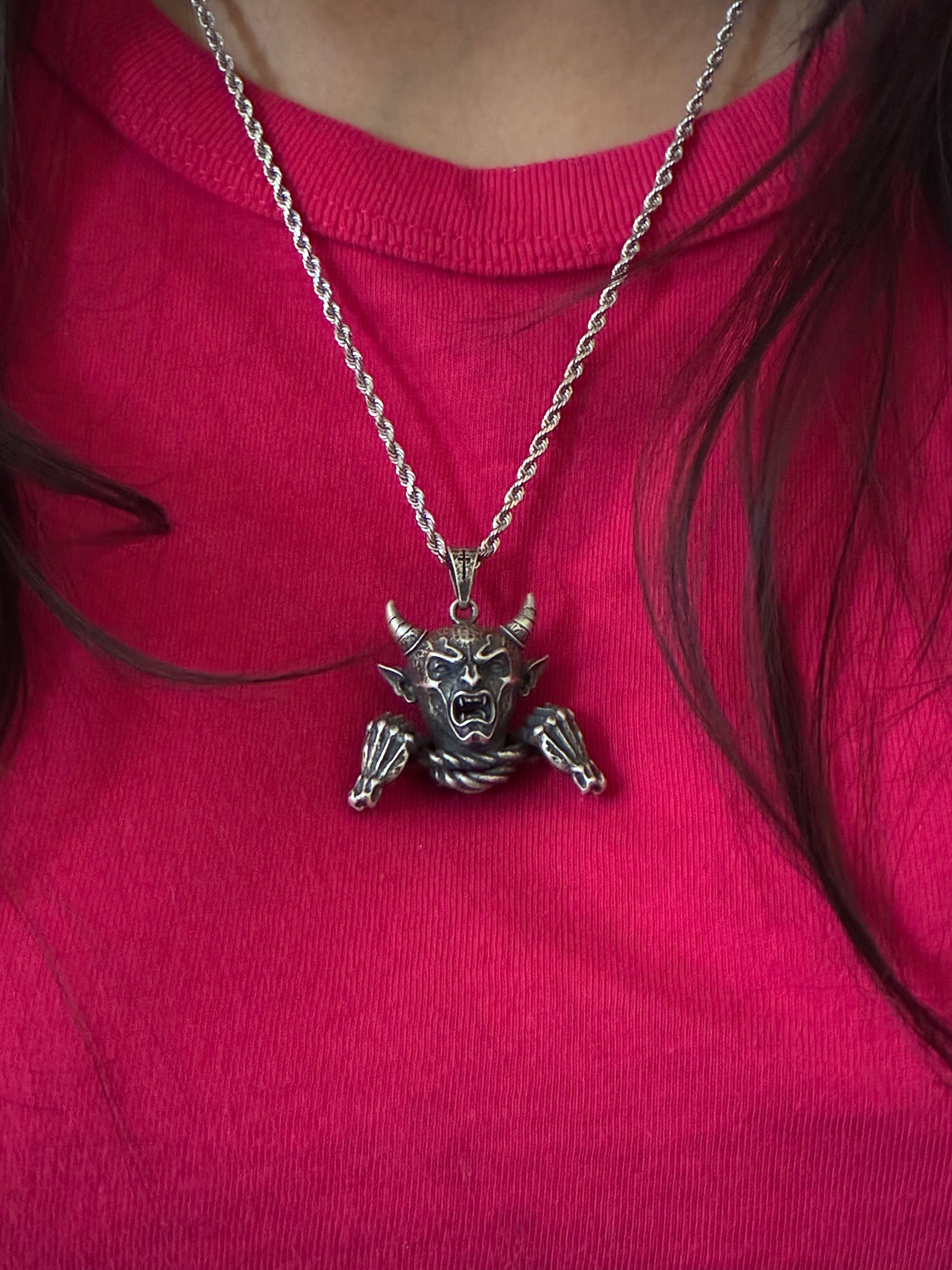 Antiquated Demon Pendant
